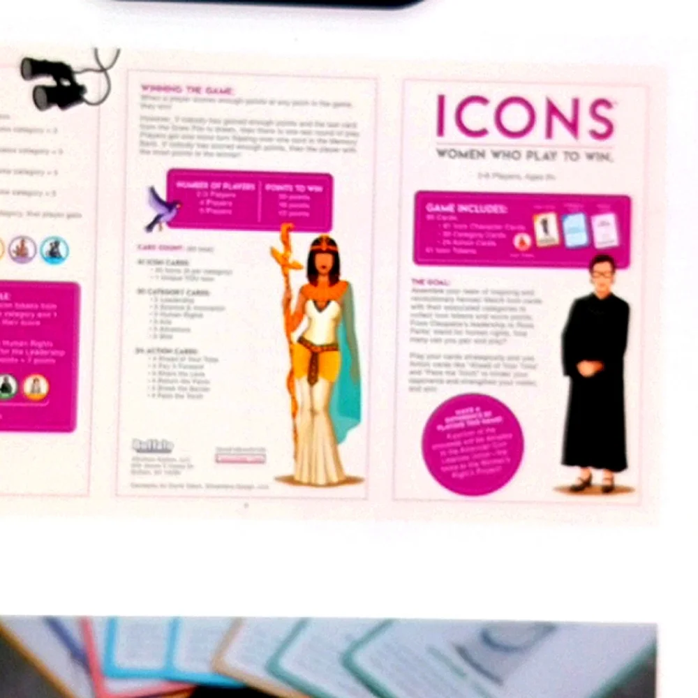 ICONS card game New